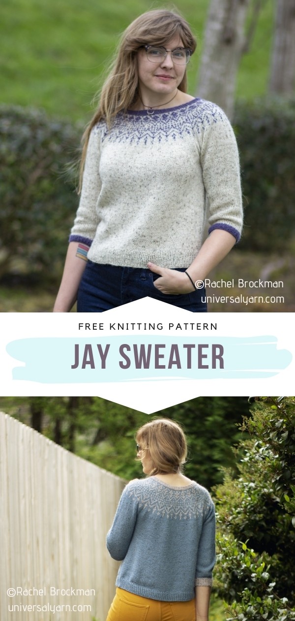 Charming Retro Sweaters with Free Knitting Patterns