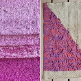 Charming and Subtle Knitted Blankets with Free Patterns