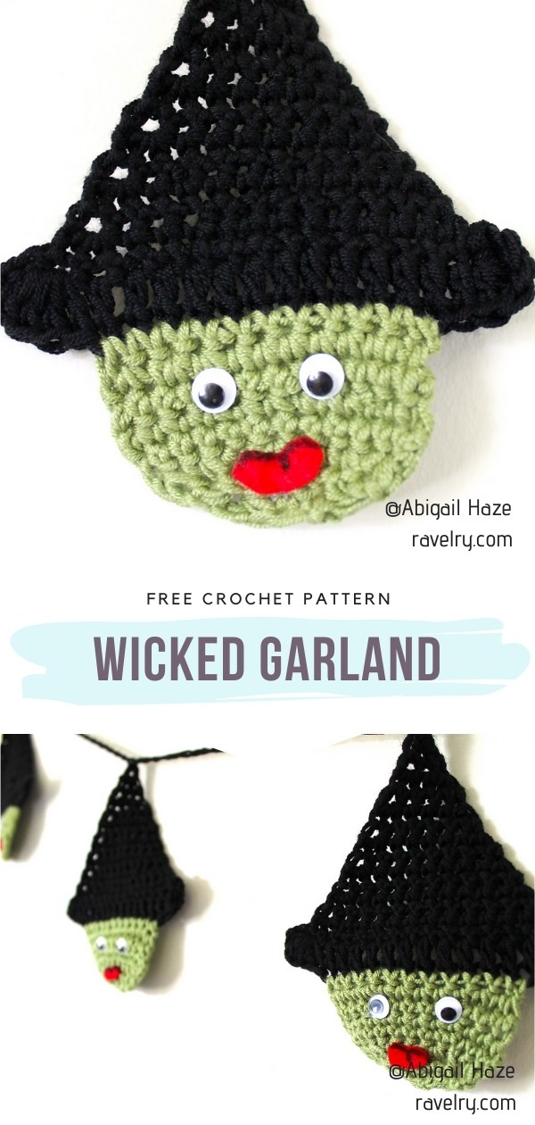 The Best Halloween Garlands - Free Crochet Patterns