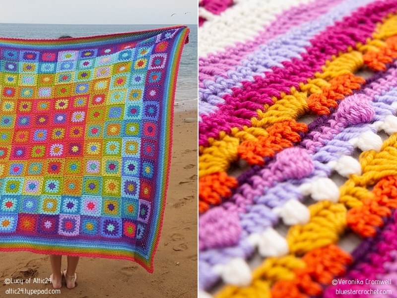  Granny Square Blankets