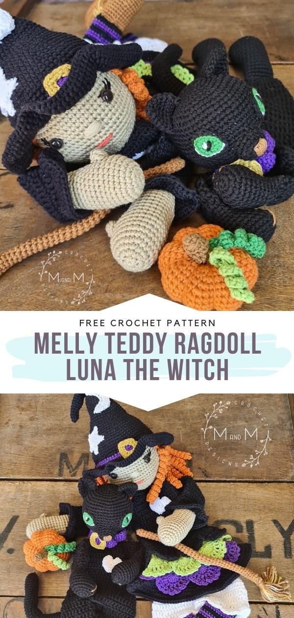 Crochet Witch Ragdoll