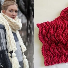 Fashion Lovers' Favorite Scarves with Free Knitting Patterns