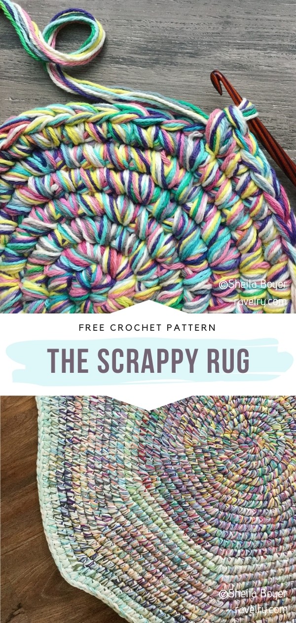 The Most Atrractive Crochet Rugs - Free Patterns Ever