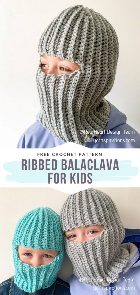 Awesome Balaclavas for Kids and Adults - Free Crochet Patterns