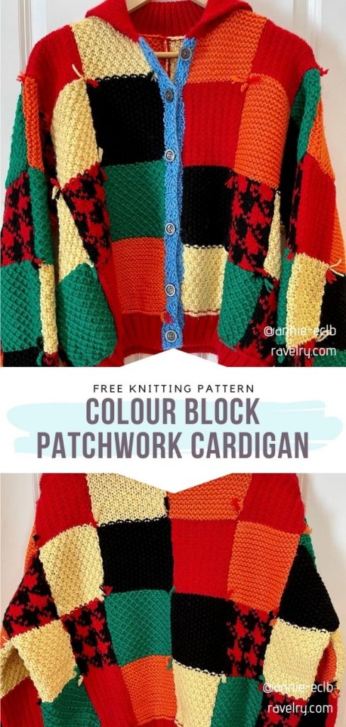 Patchwork Cardigans and Sweaters - Free Knitting Patterns