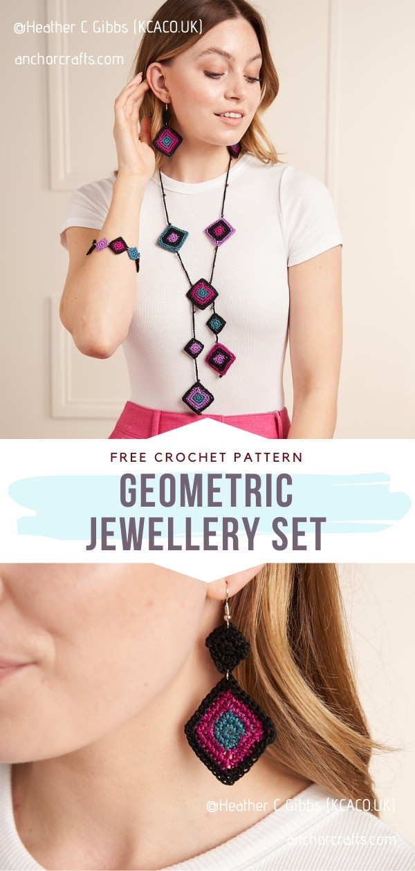 Crochet Jewellery set