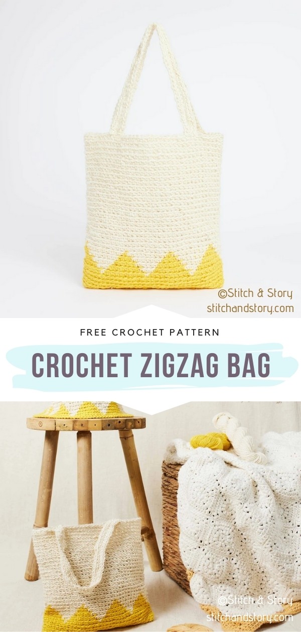 Crochet Zigzag Bag