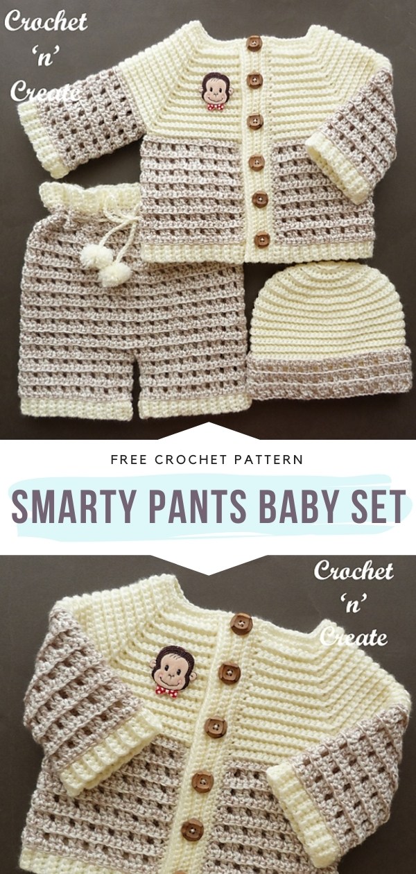 Crochet Baby Set