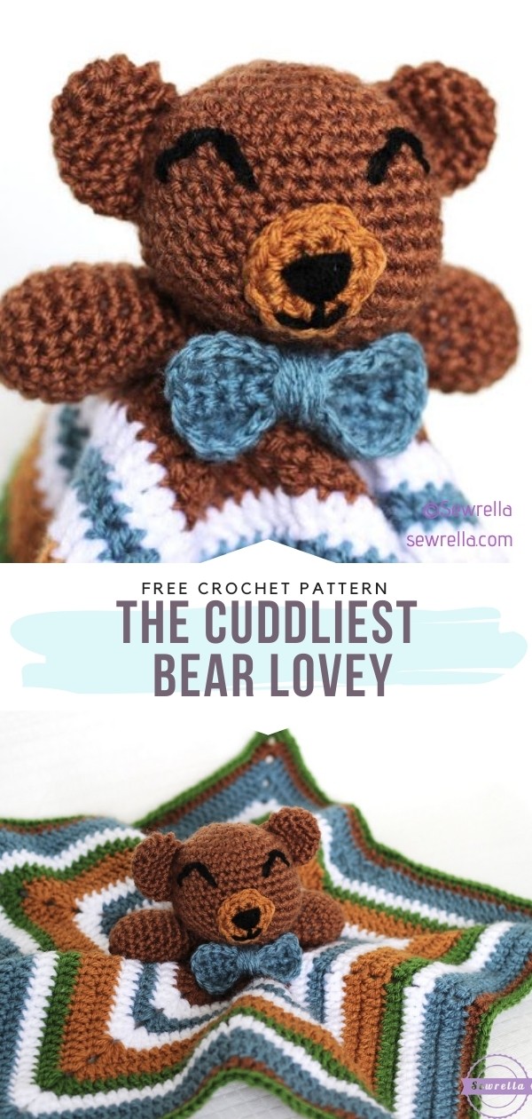Crochet Bear Lovey