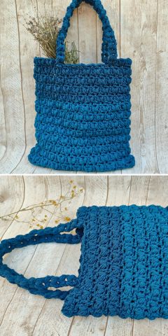 Sturdy Crochet Tote Bag - Ideas and Free Patterns