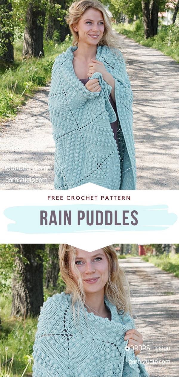 Crochet Bobble Stitch Blanket