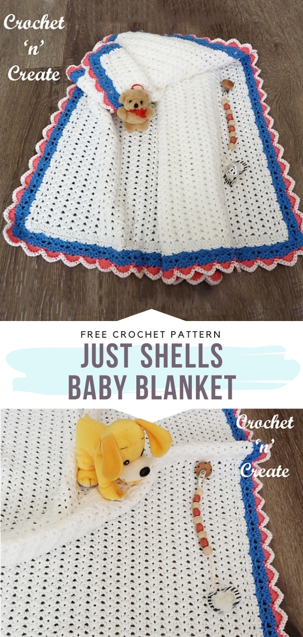 Crochet Shells Baby Blanket