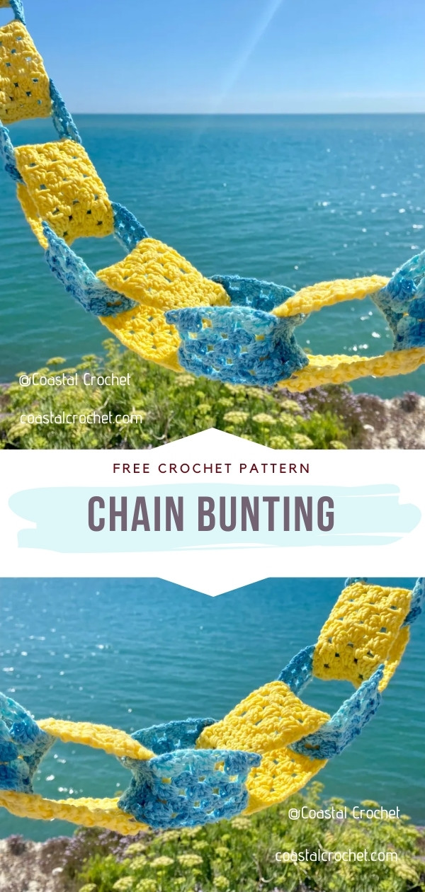 Crochet Chain Bunting