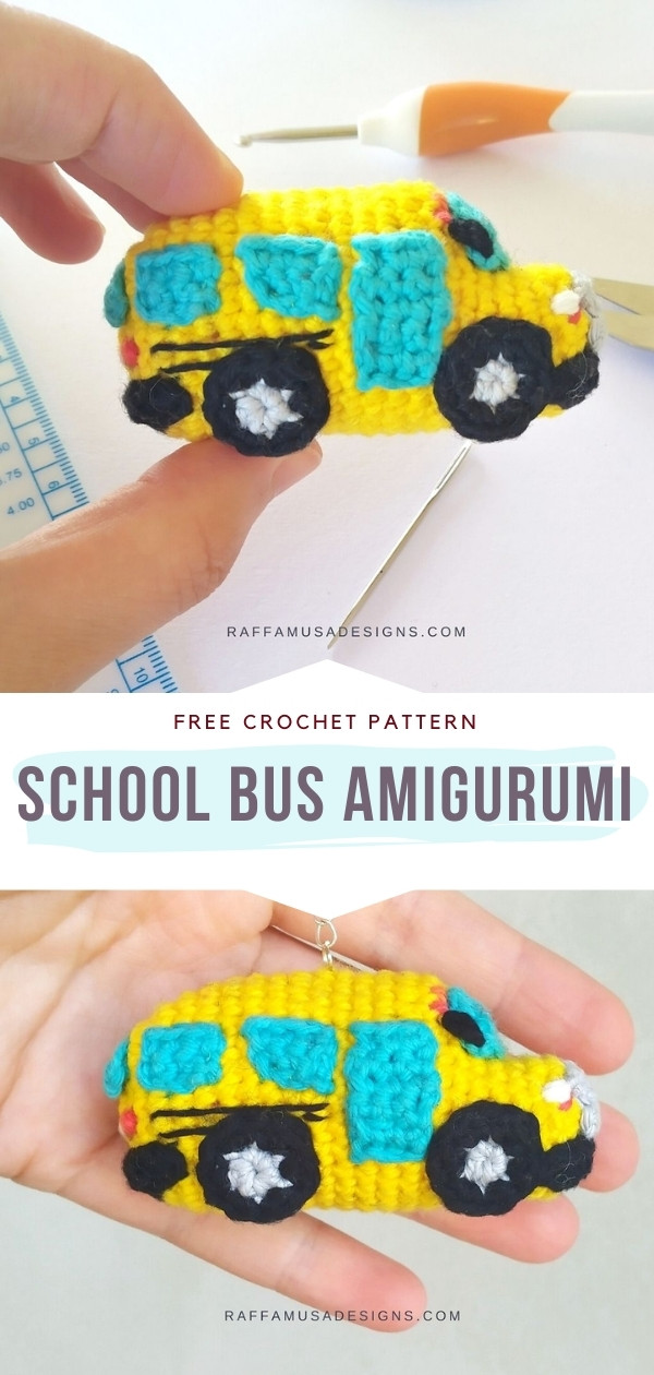 School Bus Amigurumi