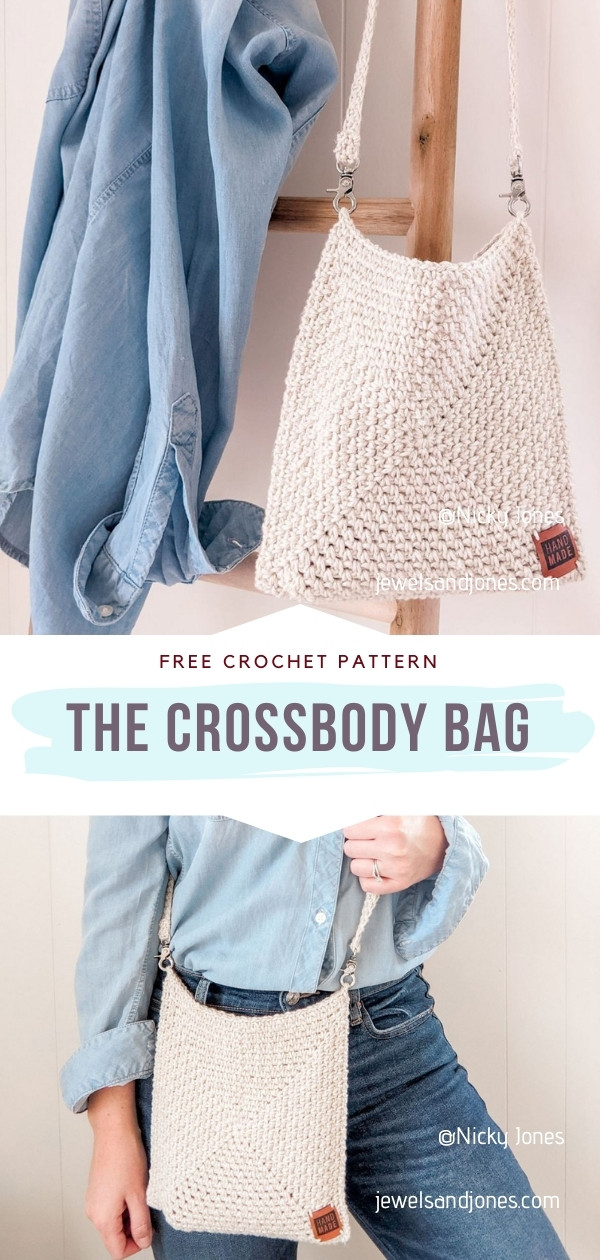 Chic Everyday Crochet Bags and Purses - Free Patterns