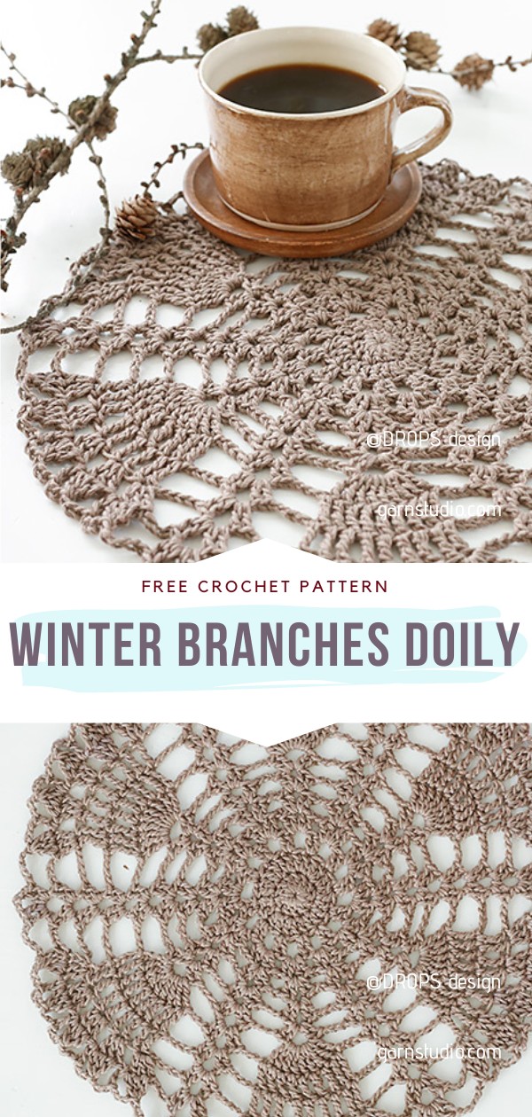 Crochet Winter Doily