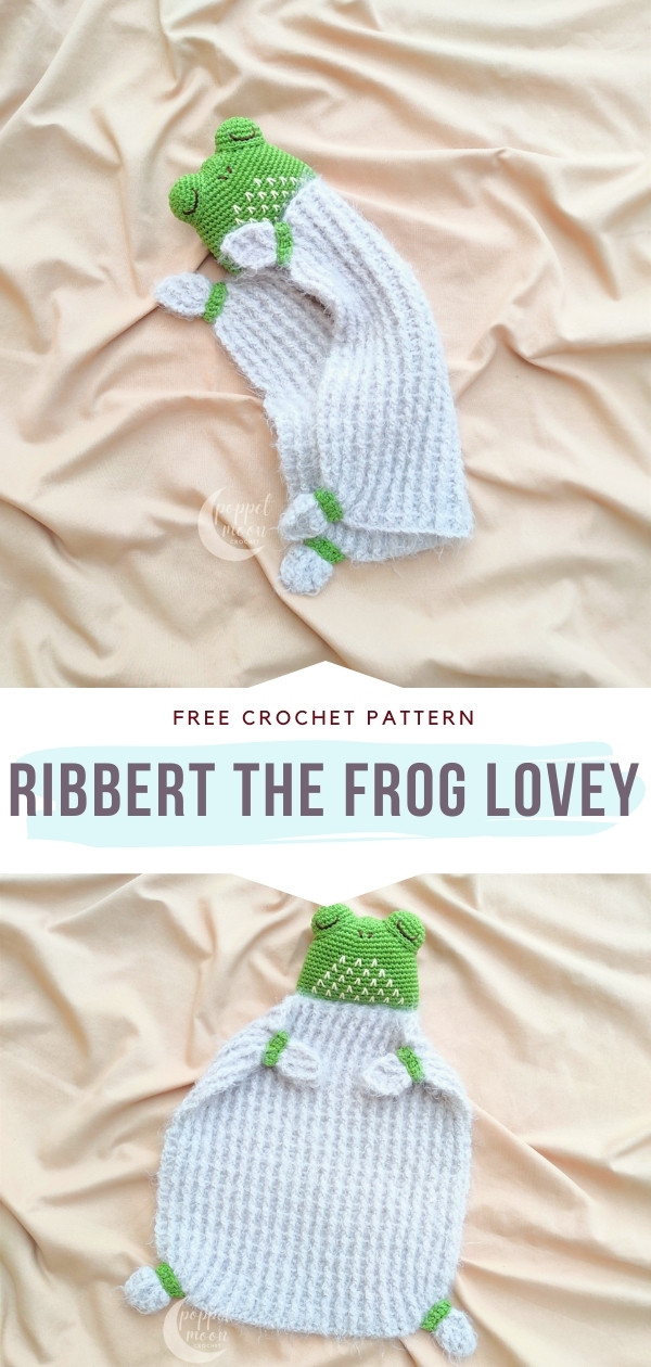 Crochet Frog Lovey