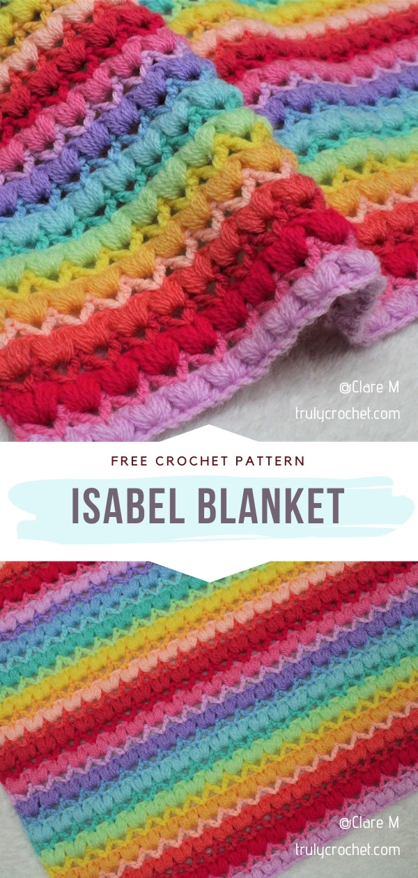 Rainbow Crochet Blanket