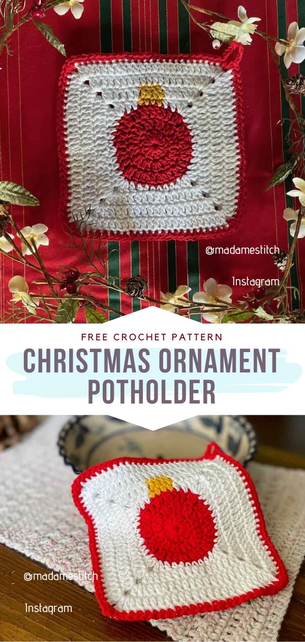 Essential Potholders for Winter - Free Crochet Patterns