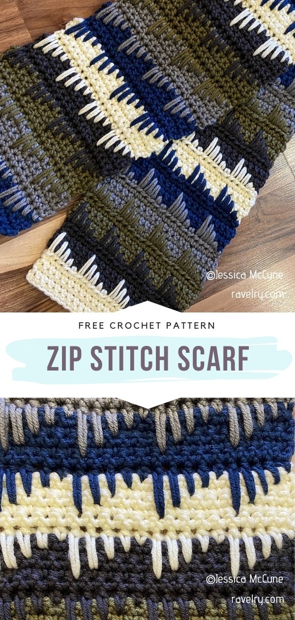 Zip Stitch Scarf