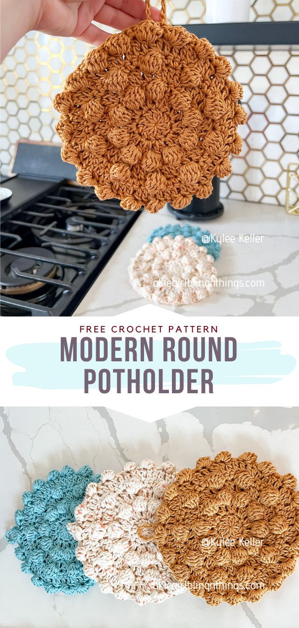 Crochet Round Potholder