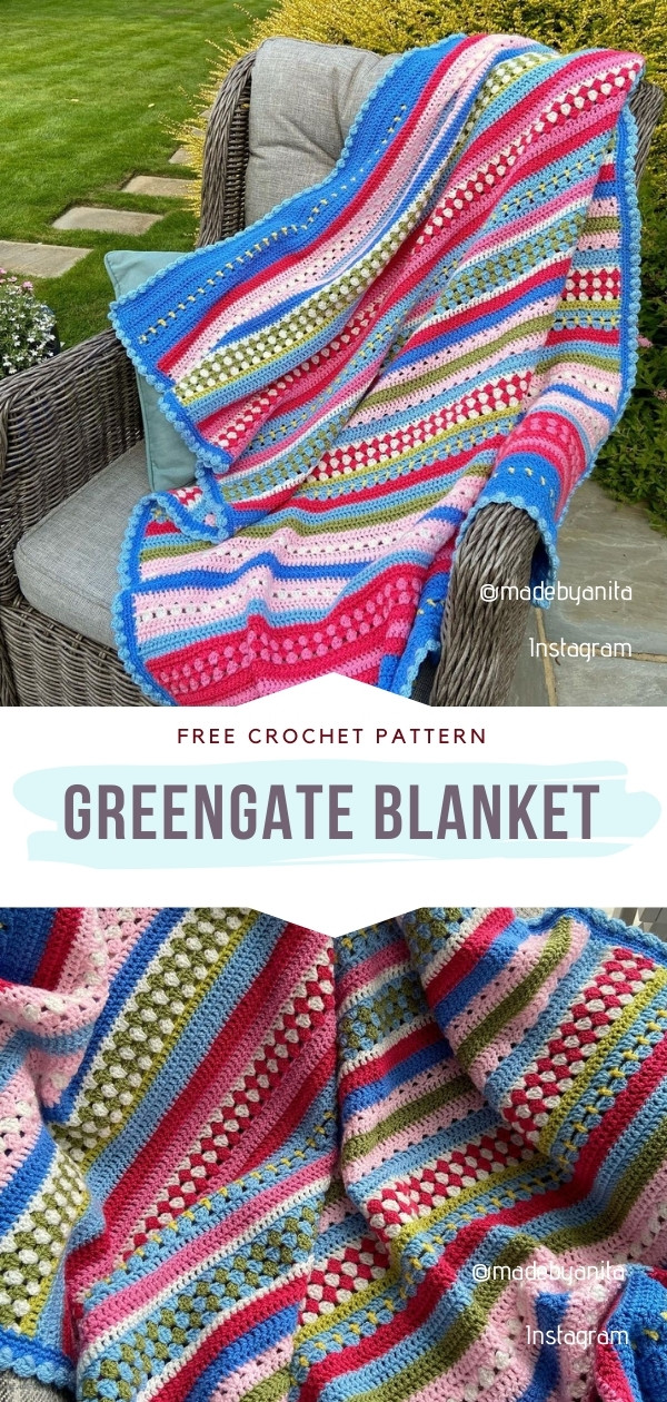 Charming Sampler Blankets - Free Crochet Patterns