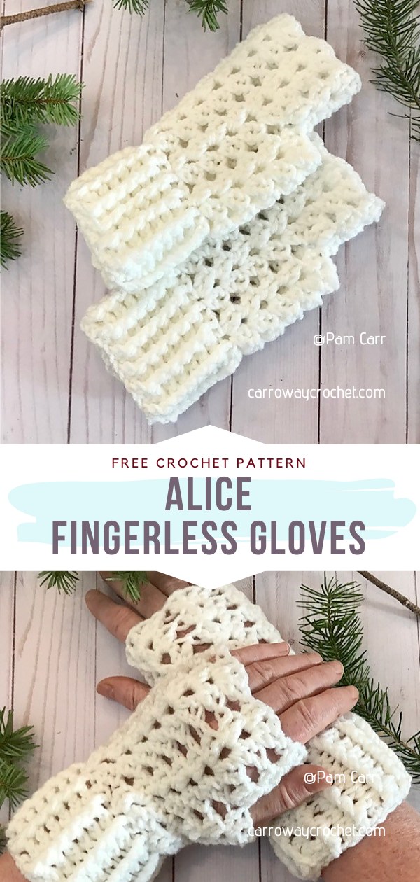 Crochet Fingerless Gloves