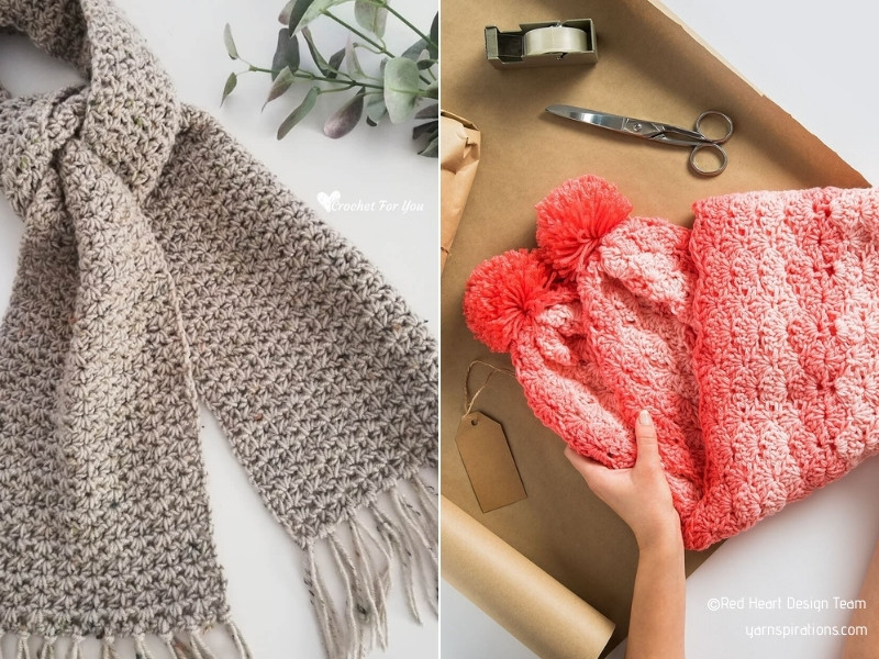 Quick and Easy Crochet Scarf Patterns