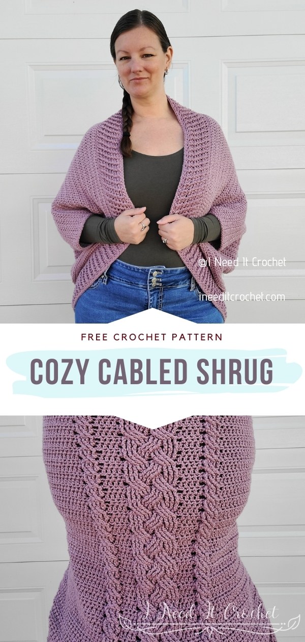 Our Favorite Comfy Crochet Shrug Free Patterns