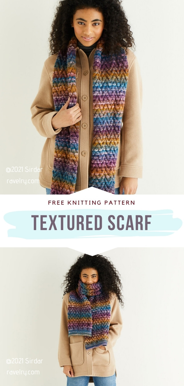 10+ Cozy Cable Knit Scarf Patterns