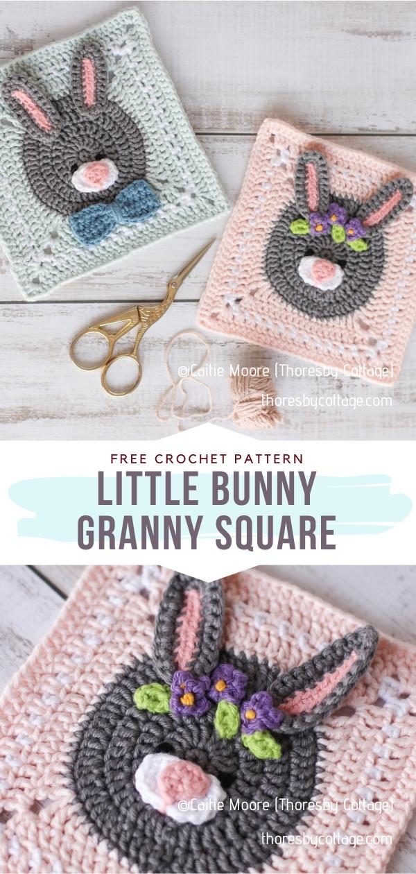 Sweet and Fun Animal Granny Squares - Free Crochet Patterns