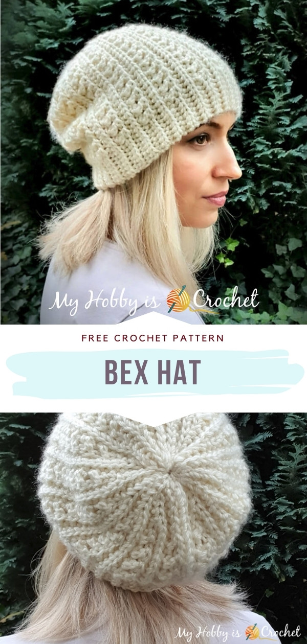 My Hobby Is Crochet: Bex Scarf - Free Crochet Pattern (knit-look)