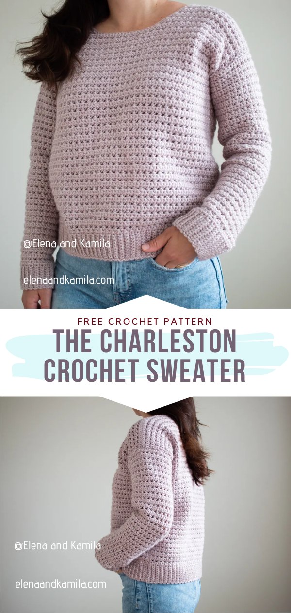 Light Crochet Pullovers Free Patterns