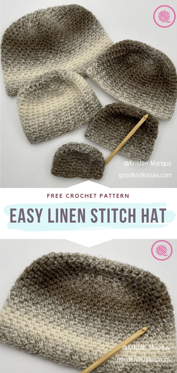 Linen Stitch Hat
