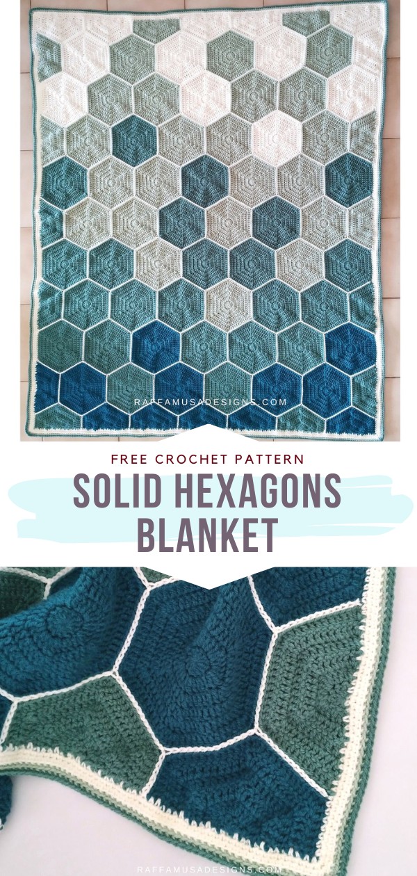 Crochet Hexagons Blanket