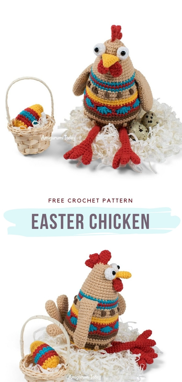 Crochet Easter Chicken