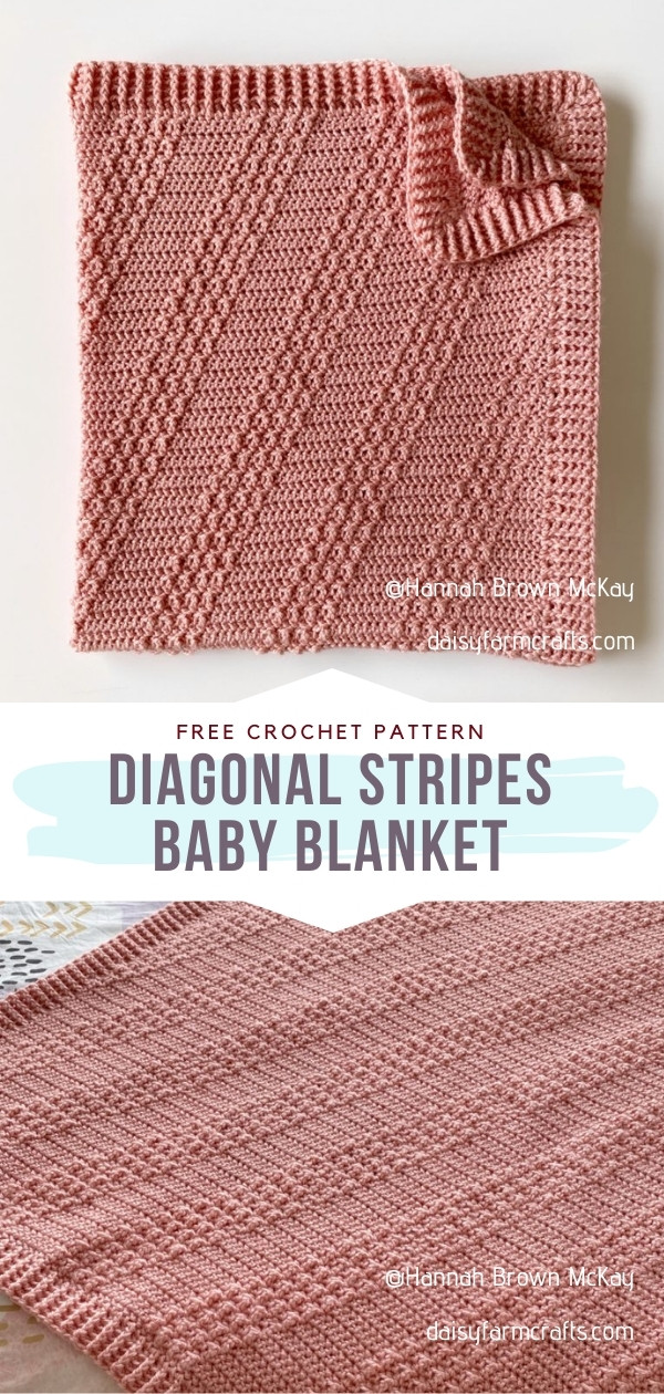 Free Crochet Pattern: Essentials Baby Blanket - Pattern Paradise