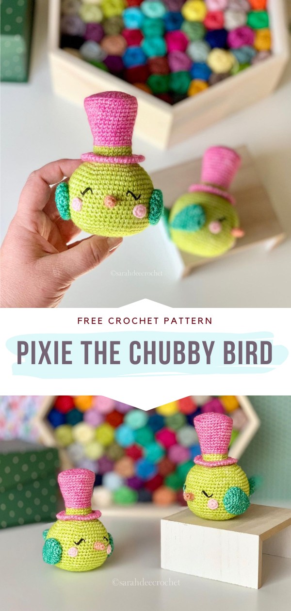 Crochet Chubby Bird