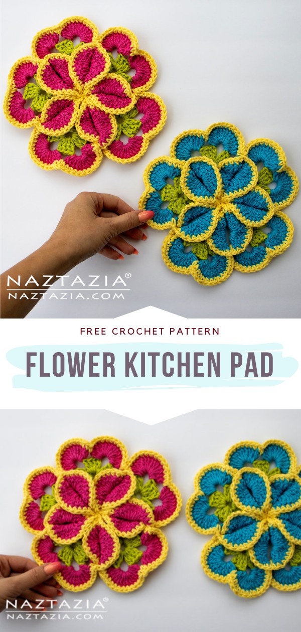 Crochet Kitchen Pad