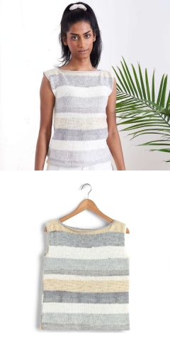Cool and Summer Tops Free Knitting Patterns