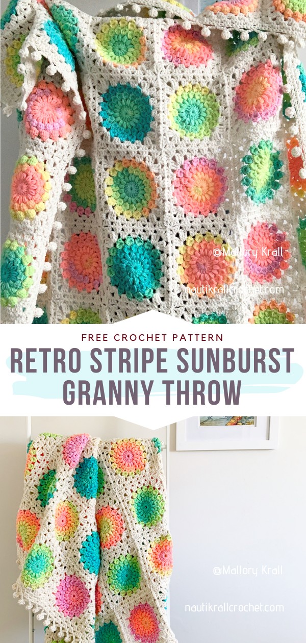 Granny Squares Throw
