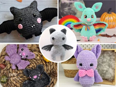 Adorable Bat Amigurumi Free Crochet Patterns