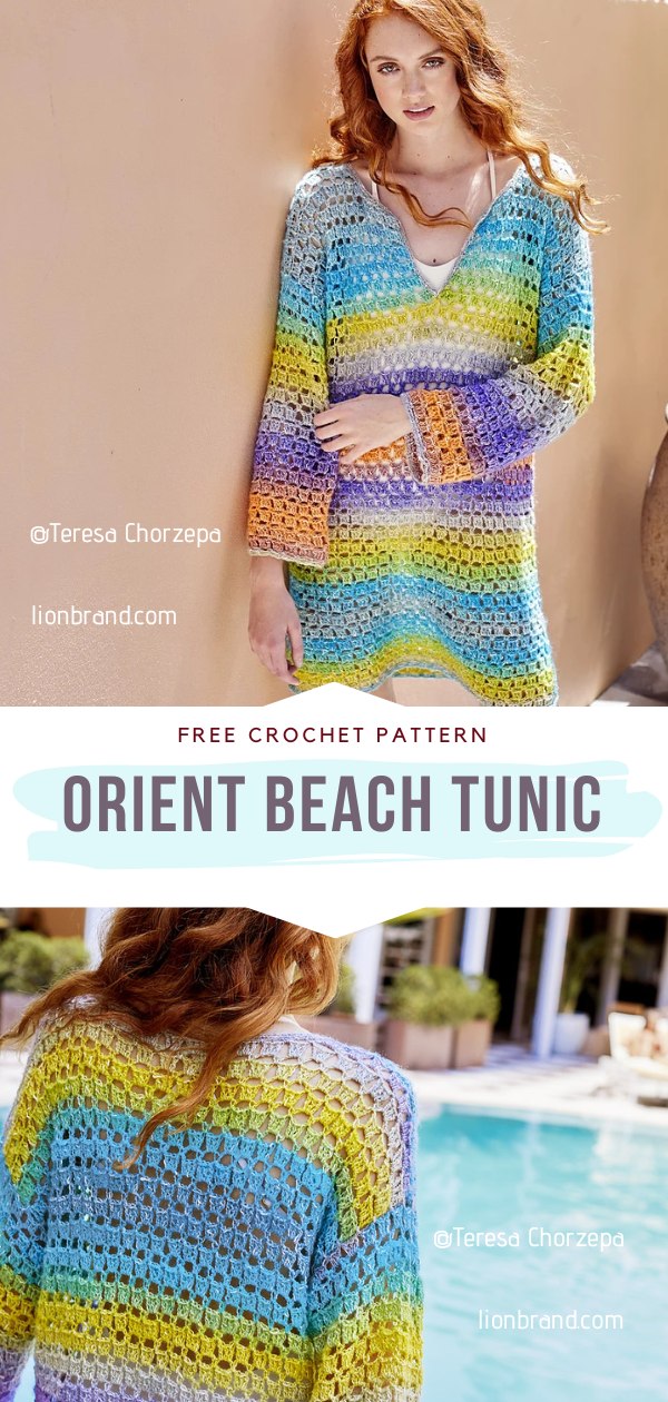 Crochet tunic
