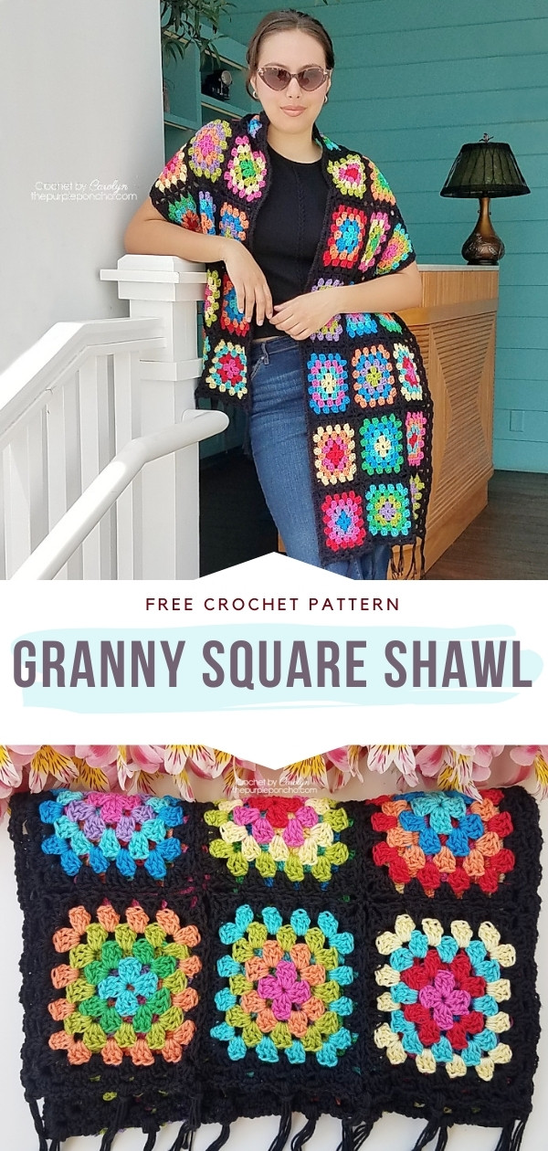 Granny Square Shawl