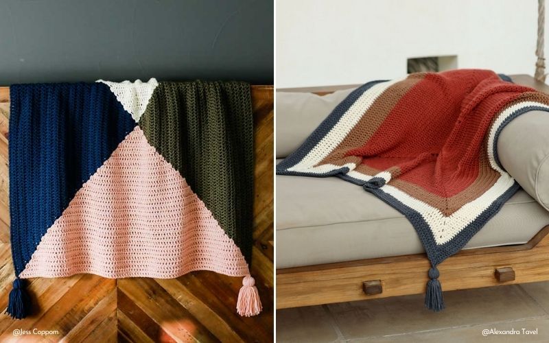 Simple Crochet Throws - Free Patterns
