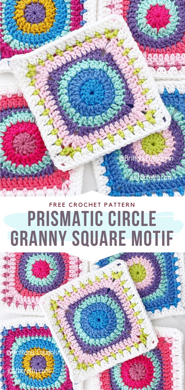 Crochet Solstice Granny Square Free Pattern - Crochet For You