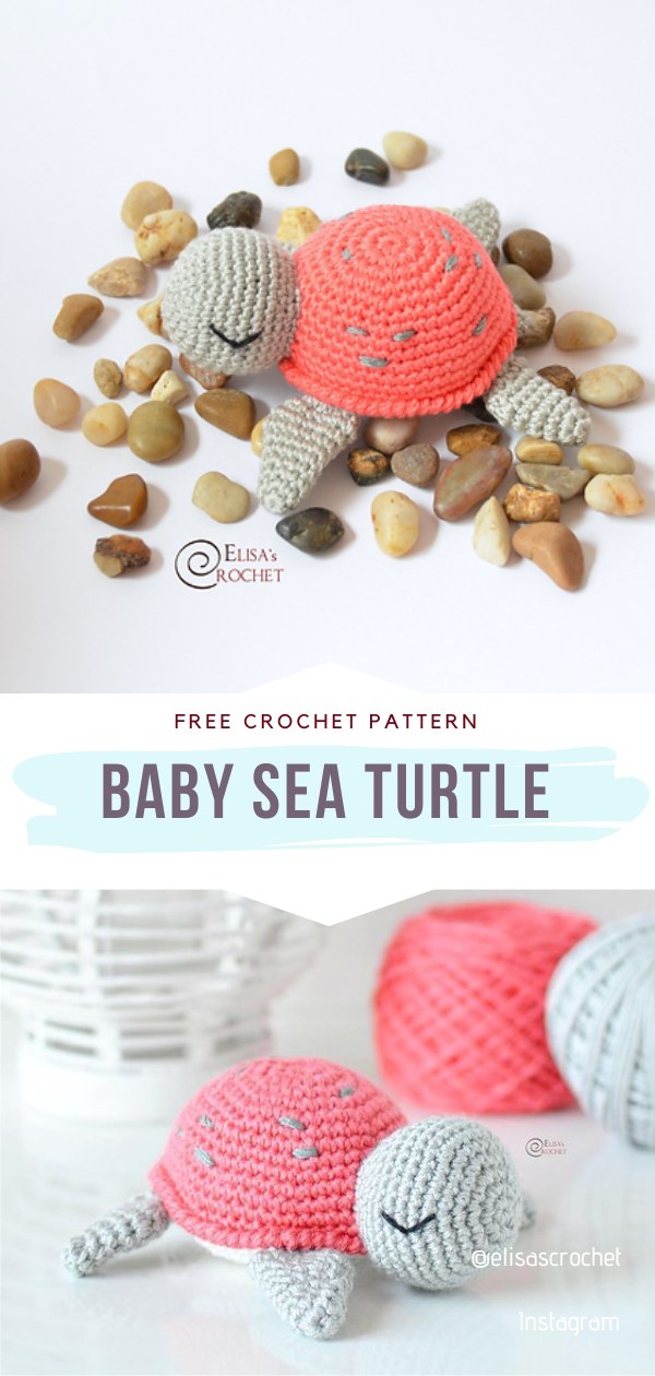 Crochet Baby Turtle