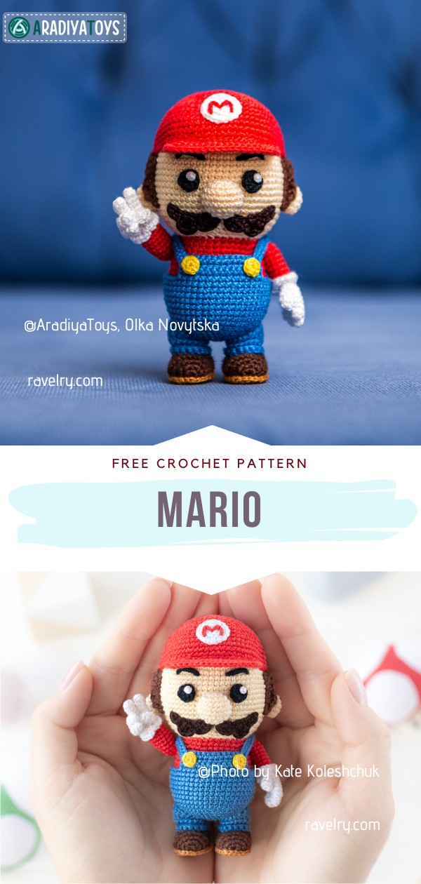 amigurumi Mario