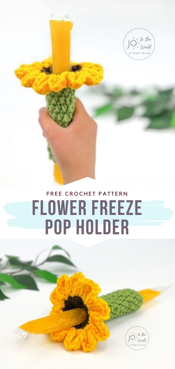 Crochet Pop Holder