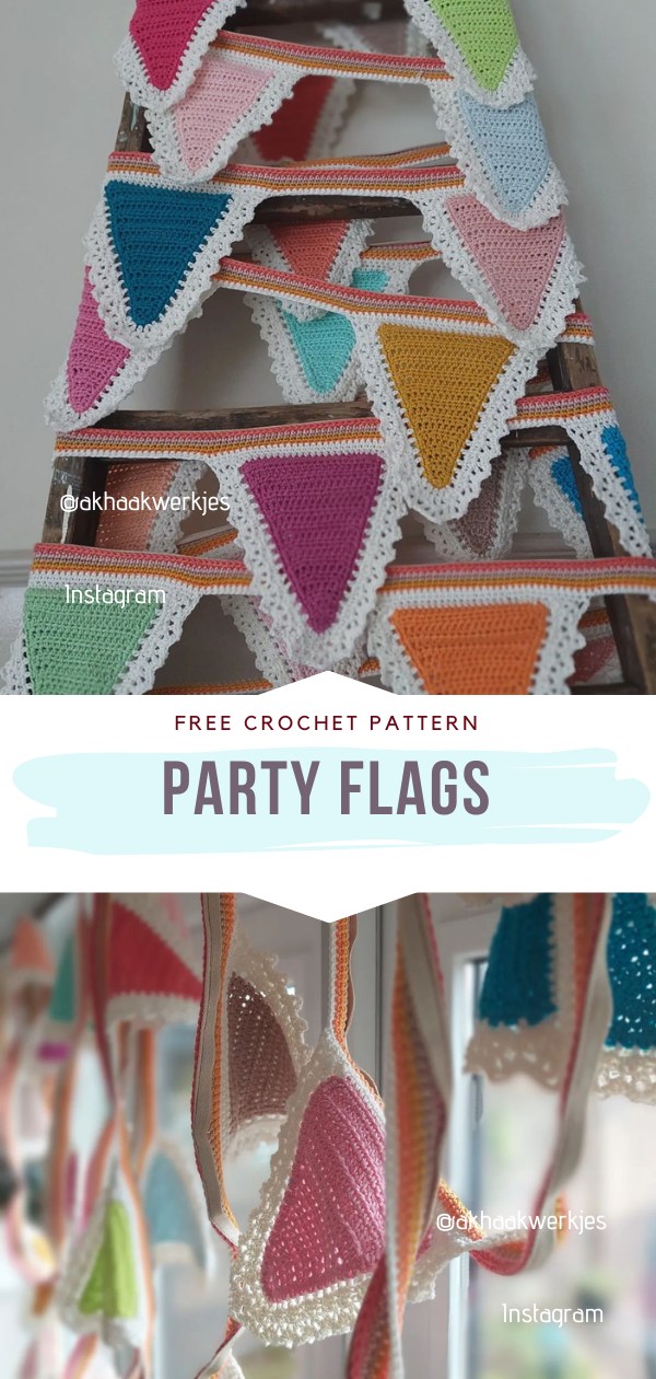 Crochet Bunting Flags